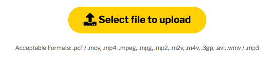 Select file to upload