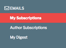 My Subscriptions